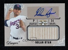 2014 Topps Triple Threads Unity Jumbo Relics 50/99 Nolan Ryan Auto HOF 4f5