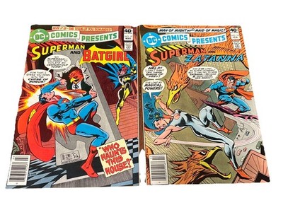DC Comics Presents #18 19 ( Lot of 2) 1980 Team-Up. Superman Batgirl Zatanna
