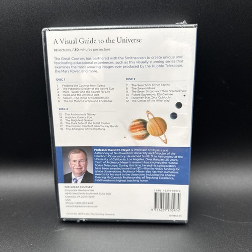 Great Courses - Visual Guide to the Universe by David M. Meyer Guidebook & DVD - Foto 3 di 3