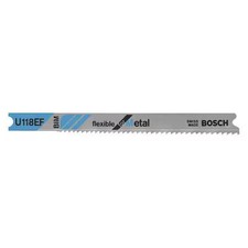 Bosch U118ef Jigsaw Blade, U-Shank, 3-1/8 In. L, Pk5