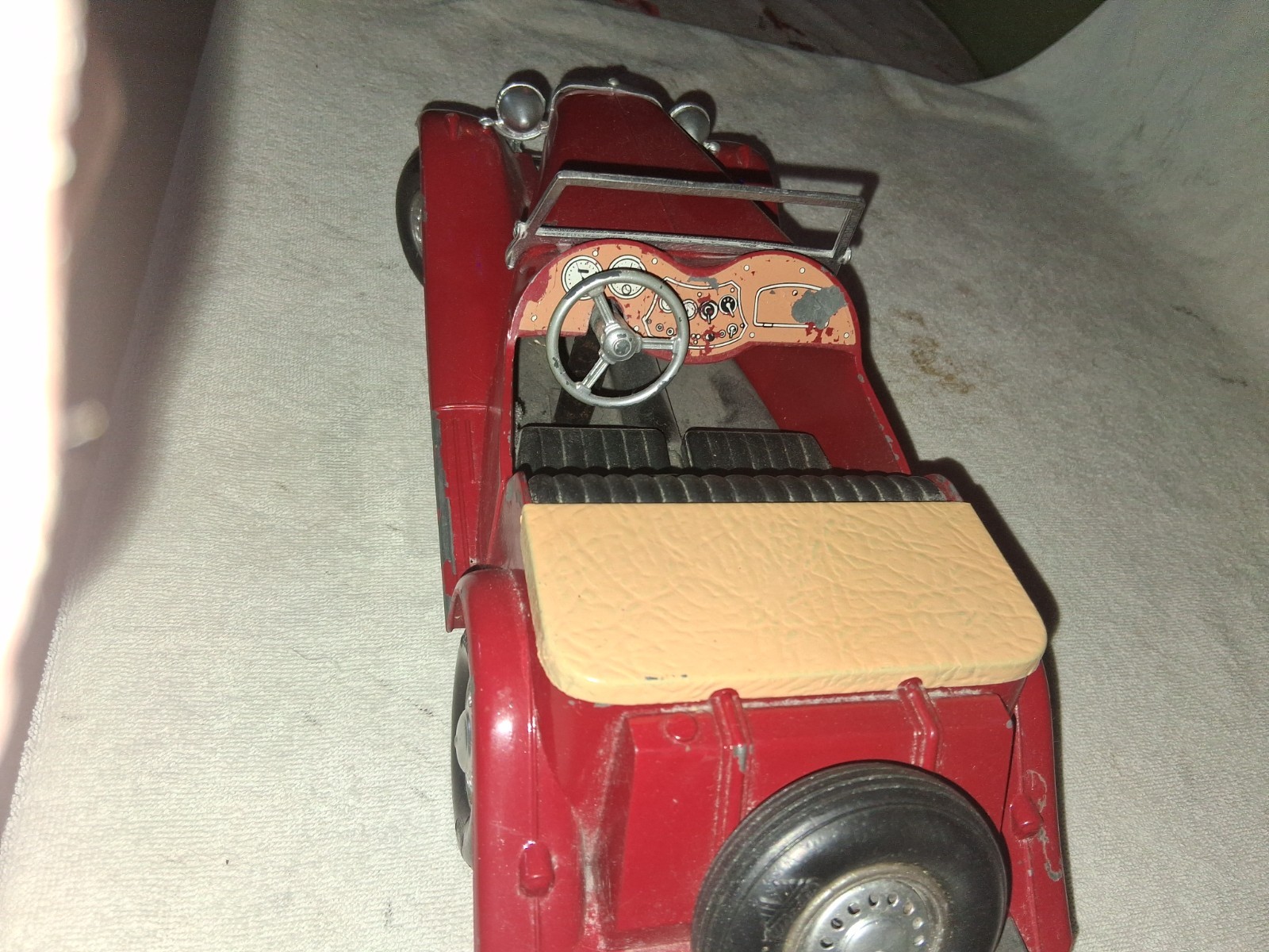 #2017 1950'sDoepke MG Metal Toy Car -  Tan Trunk Cover #2