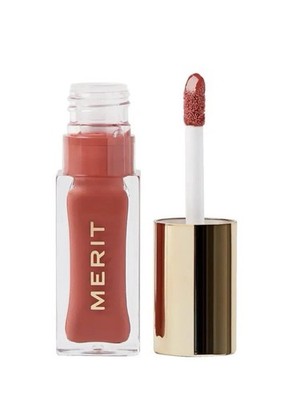 Merit Shade Stick Tinted Lip Oil Pink Beet High Shine Lip Color NIB 7ml FRESH