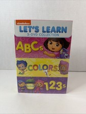 Let's Learn 3 Pack: 123s, Abcs & Colors (DVD) for sale online | eBay