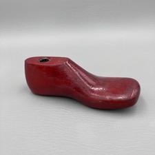 Antique Vintage Wooden Cobbler Shoe Form Child Size Left Foot 5.75" Long