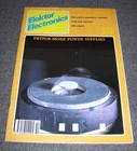Elektor Electronics Magazine October 1987 Switch Mode Power Supplies Vintage VG+