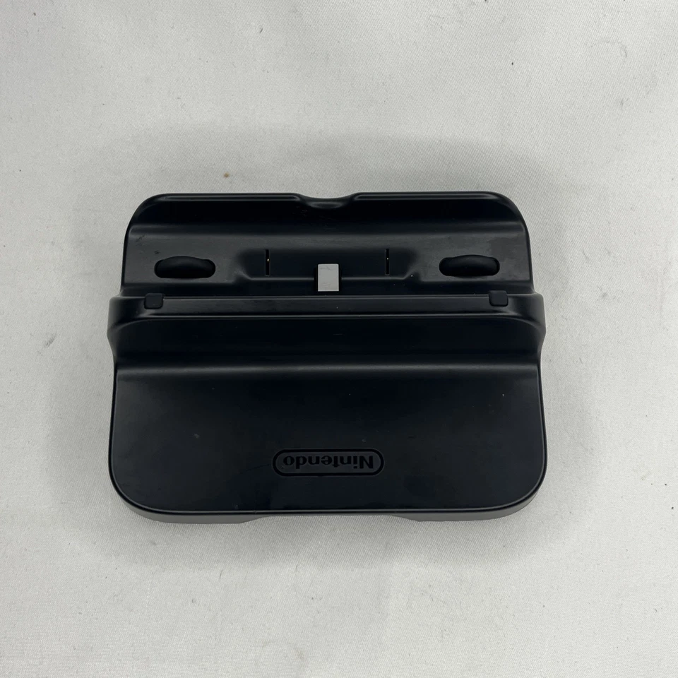 Genuine OEM Nintendo Wii U Gamepad Black Charge Dock Cradle WUP-014 Tested - Image 2 of 4