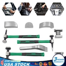 9 Pcs Auto Body Panel Fender Hammer Dolly Set Sheet Metal Repair Tool Kit New