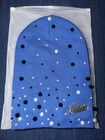 HOMME x FEMME Blue Knit Beanie with Pearl & Black Beaded Accents Brand new — photo 2