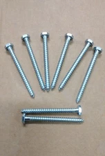 1/4 x 3" Lag Bolts Hex Head Stainless Steel Heavy Duty Lag Screws *Qty 100 Per*
