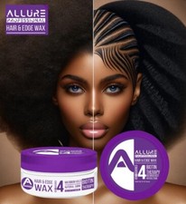 Allure Hair Edge Wax BIOTIN THERAPY 150ml EDGE CONTROL TAMES EDGES PERFECT EDGES