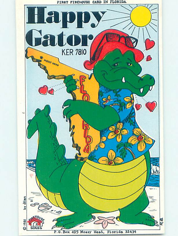 Chrome RADIO CARD Mossy Head by Defuniak Springs & Fort Walton Beach FL AH3092 eBay