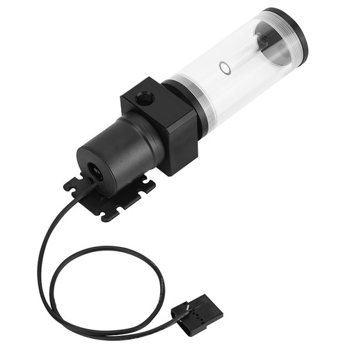 Acrylic Computer DIY Water Cooling Cylinder Reservoir 19W Pump G1/4 110 ZTS