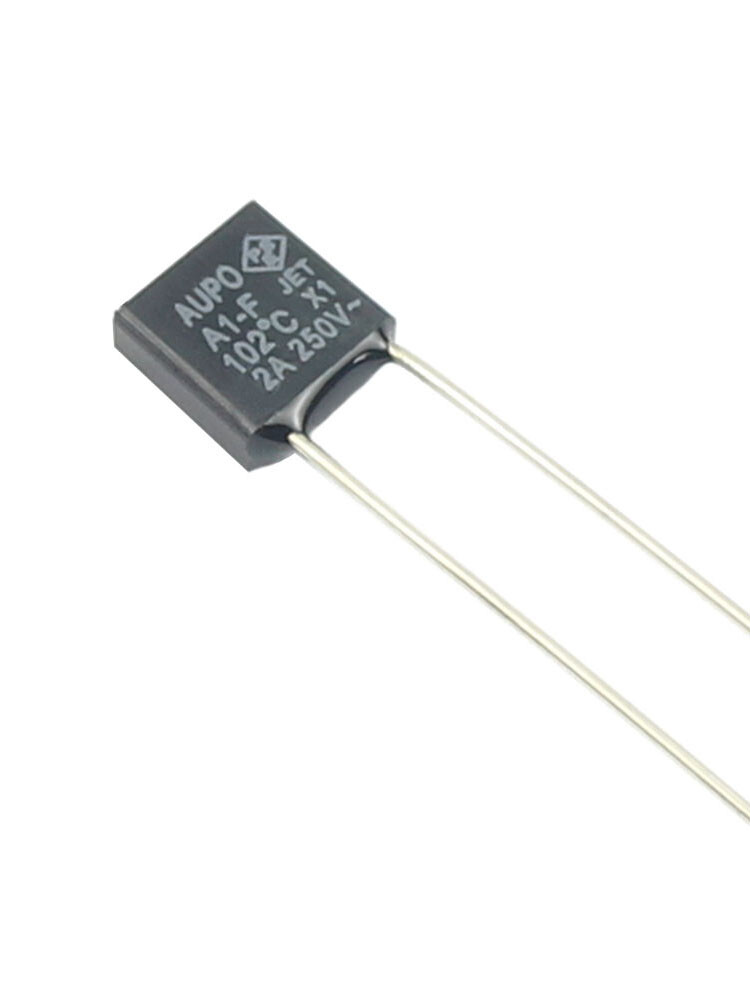 5Pcs Aupo Thermal Fuse TF Cutoff 102℃ 250V 2A A1-F Square RH
