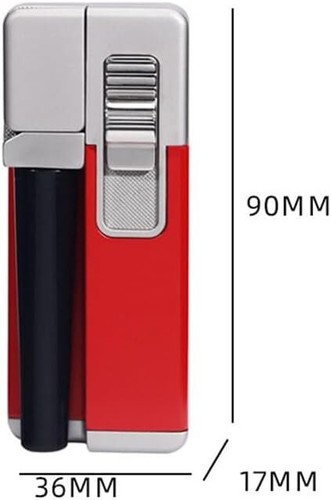 Metal Folding Flue Pipe Lighter Open Flame Lighter Foldable Flue Tube Yellow - Picture 5 of 6