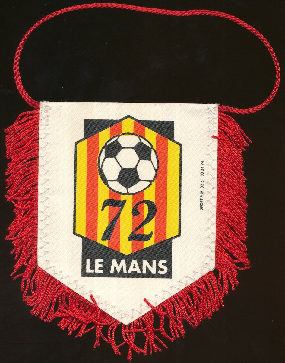 Fanion Le Mans FC / Metz – Coupe De France 1998 – Vintage Football