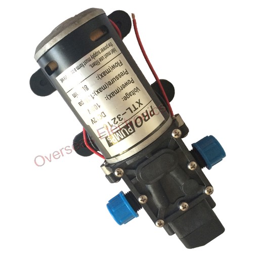 Micro electric diaphragm pump 3210YB 24V 100W 8L/Min 1.1MPa Self-Priming pump - Picture 6 of 9