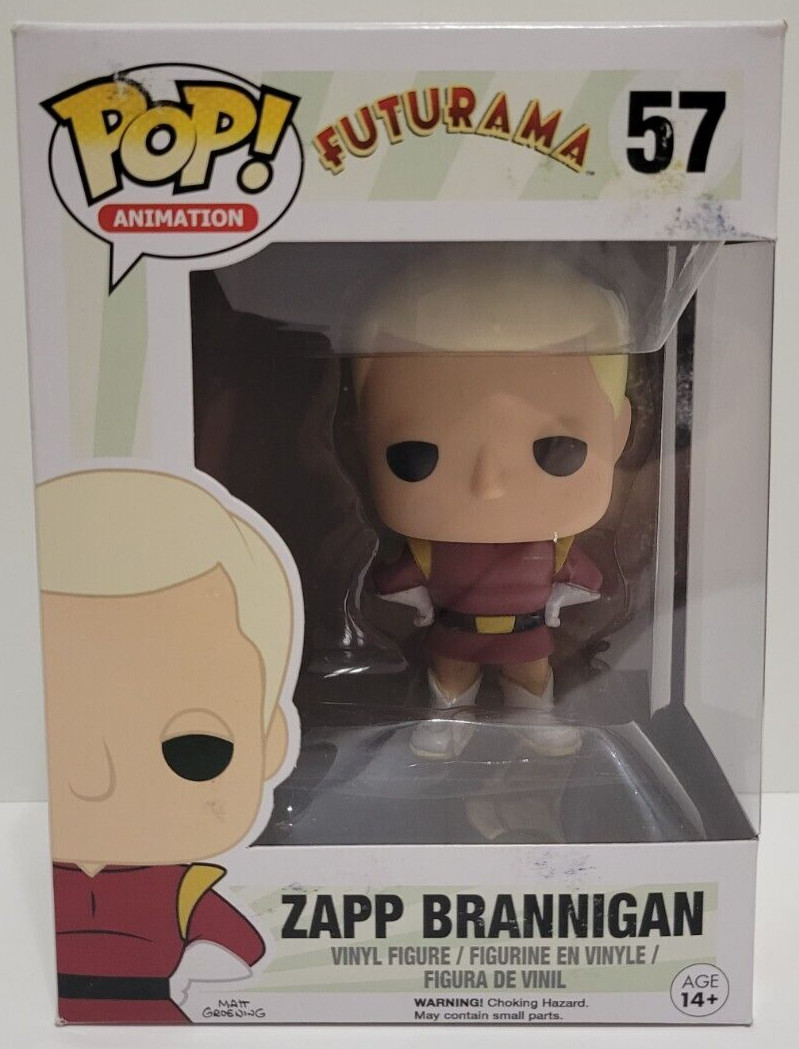 Funko Pop! Vinyl: Futurama - Zapp Brannigan #57 Package Damage See Photos