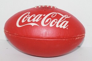 AFL Coca Cola Football Genuine Leather Size 4