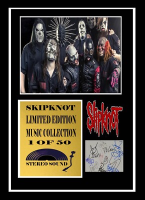 SKIPKNOT    SIGNED  FRAMED