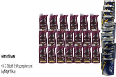 20L Motoröl MANNOL Racing+Ester 10W-60 4xLeak-Stop+Motor Doctor+Motor Flush