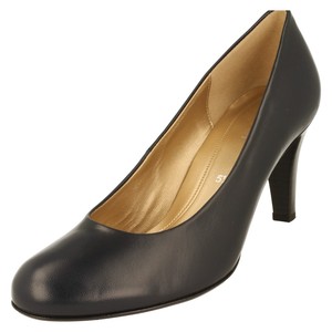 gabor ladies navy shoes