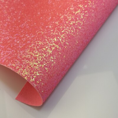 21 cm oder 43 cm breit irisierender klobiger Glitzerstoff Premium-Material UK-Verkäufer
