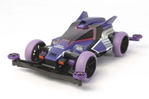 TAMIYA 1:32 MINI 4WD AUTO DASH X1 PROTO EMPEROR PREMIUM SUPER II CHASSIS 18074 - Picture 2 of 2