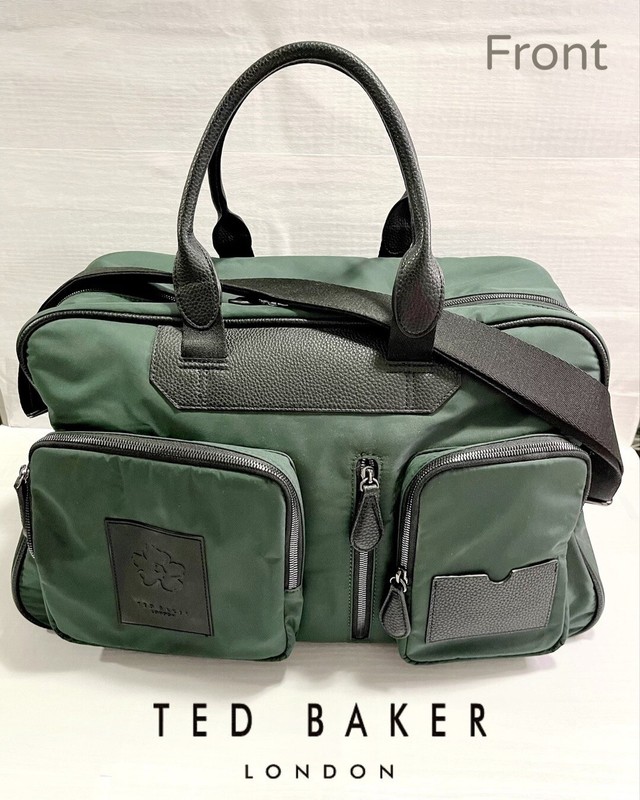 TED BAKER Green Raill Modular Holdall Bag
