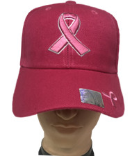 Breast Cancer Awareness Ribbon Hope Believe Adjustable Baseball Cap Hat LOT 1-12