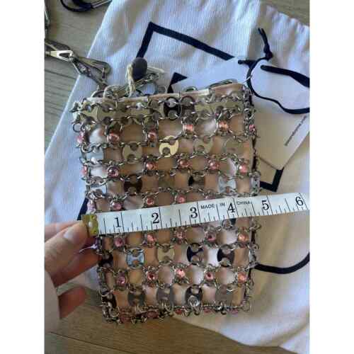 Paco Rabanne Light Pink 1969 Mini Shoulder Crossbody Bag - Picture 7 of 8