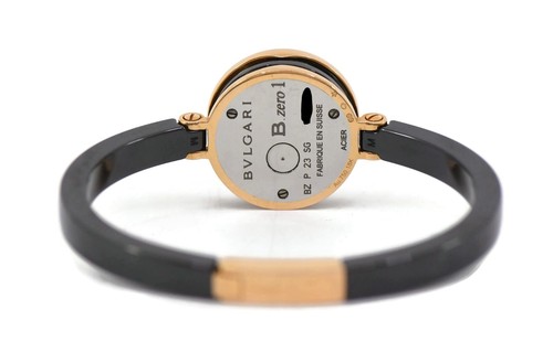 Bulgari B.Zero1 Diamond 18K/Ceramic Watch BZP23SG - Picture 5 of 5