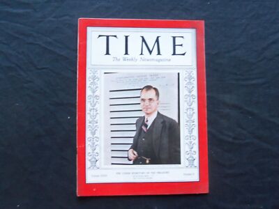 1938 JANUARY 31 TIME MAGAZINE - ROSWELL MAGILL - T 595