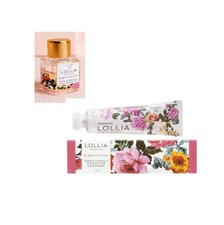 Lollia Always in Rose Little Luxe Eau de Parfum with Petite Treat Hand Cream
