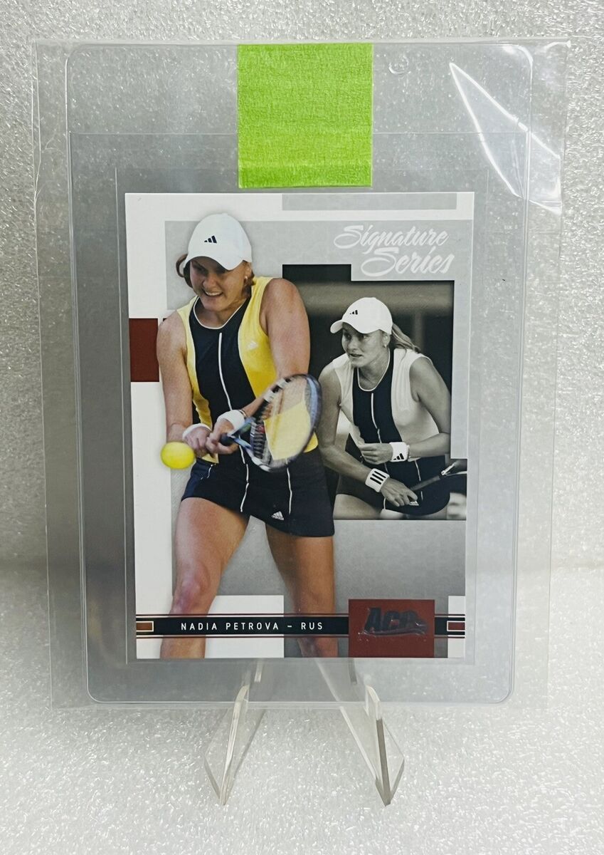 🔥 Nadia Petrova ❤️ (2005 Ace Authentic Series 12), Tennis 🔥 Nadia Petrova ❤️ (2005 Ace Authentic Series 12), Tennis