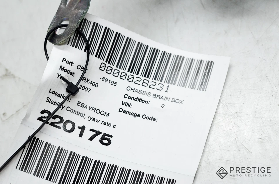 Sensor de velocidad Lexus IS250 RX400 2007 guiñada 89183-60020 OEM Foto 4 de 4