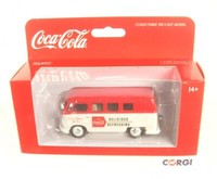 Vw T2 Camper Coca-Cola Late 1960'S - 1:43 Corgi