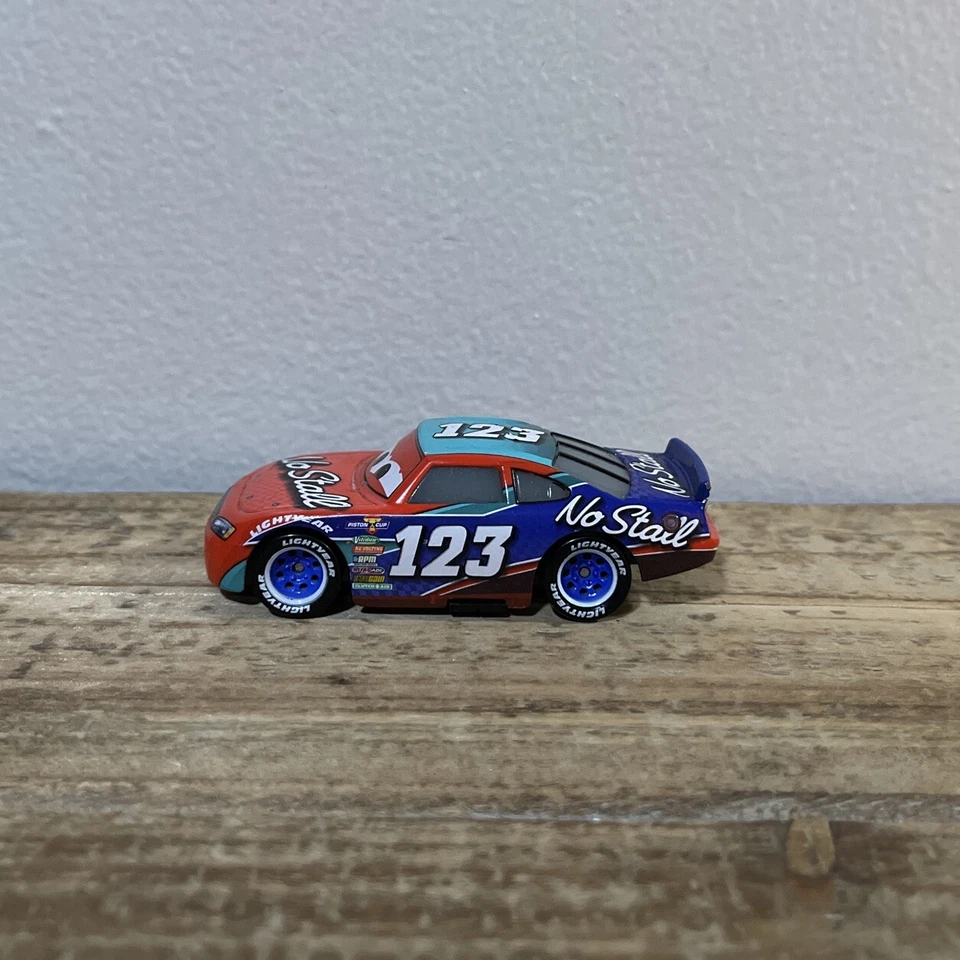 Disney Pixar Cars Todd Marcus #123 No Stall Desert Race упаковка 11 шт. Mattel 2 - Изображение 4 из 4