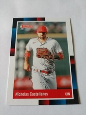 2022 Donruss Baseball Base Retro 1988 #231 Nicholas Castellanos - Cincinnati Red