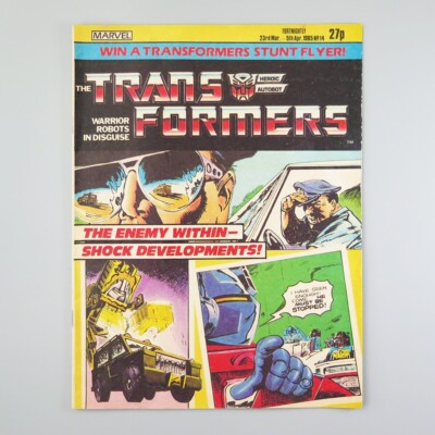 Marvel Transformers Issue #14 No.14 Comic UK 1985 Original Complete