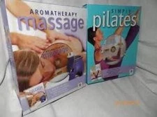 SIMPLY PILATES BOX SET 64 PAGE BOO MOVIE - Hardcover - VERY GOOD