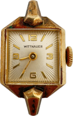 Vintage Wittnauer Sunburst Dial Ladies Mechanical Wristwatch 5JN 10k RGP Runs Vintage Wittnauer Ladies Watch: 10K RGP Bezel, Stainless  main image 3