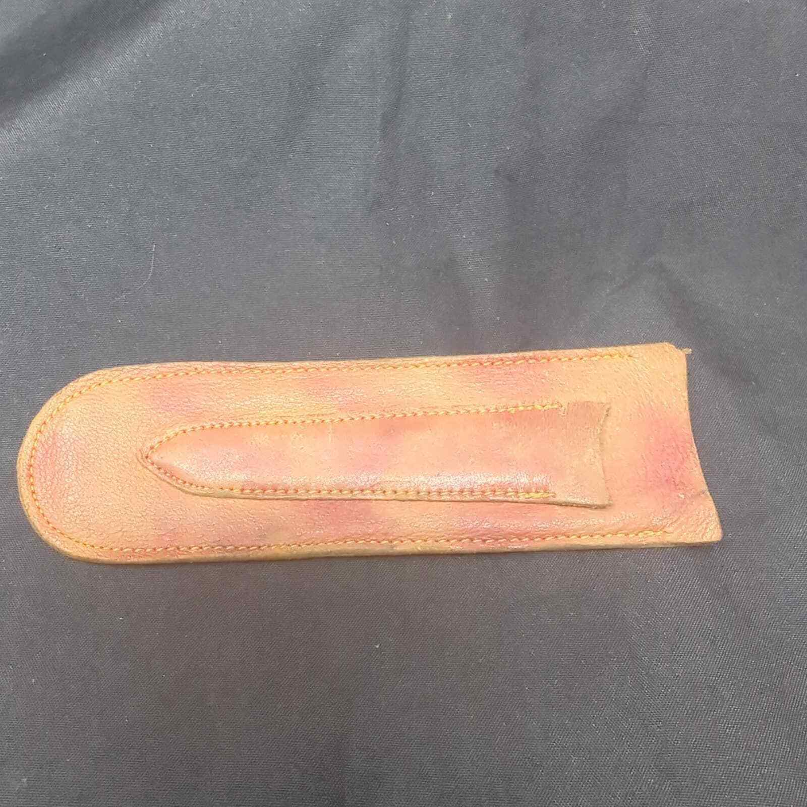 Frankfort, Mich leather nail file knife scissors pocket holder? eBay