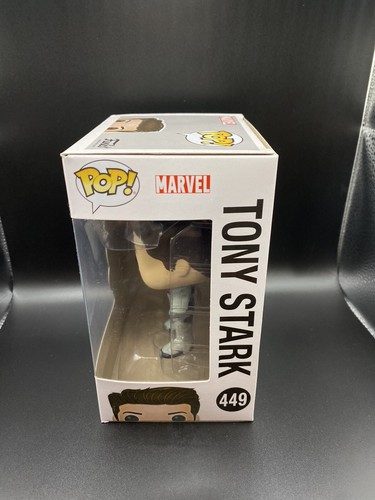 Funko Pop! Vinyl: Marvel - Tony Stark #449 UNOPENED! GOOD CONDITION! - Picture 2 of 5
