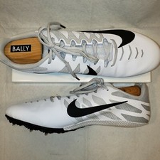 Nike Zoom Rival S 12 Mens Track Cleats Size 12 White 907564-100