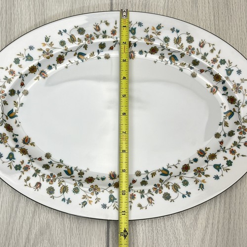 Sango China Platter Raintree 3803 Made in Japan Serving Tray Platter Oval 16" - Picture 5 of 6