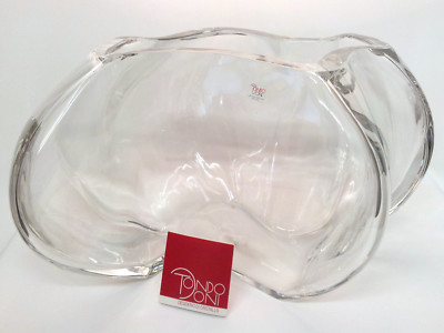 Persephone Kristall Vase rund Doni by Mario Cioni Made in Italy [#117]