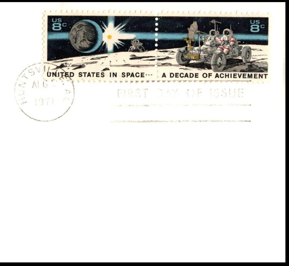 1434/35 Space Achievements FDC, ArtCraft Cachet, Great Color, Unaddressed, OF - Image 3 of 3