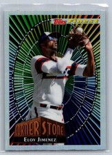 2022 topps finest baseball eloy jimenez corner stone #94FC-EJ