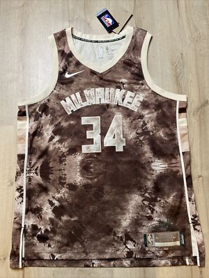 Giannis Antetokounmpo Nike NBA Trikot NEU Select Series Gr. XL Milwaukee Bucks