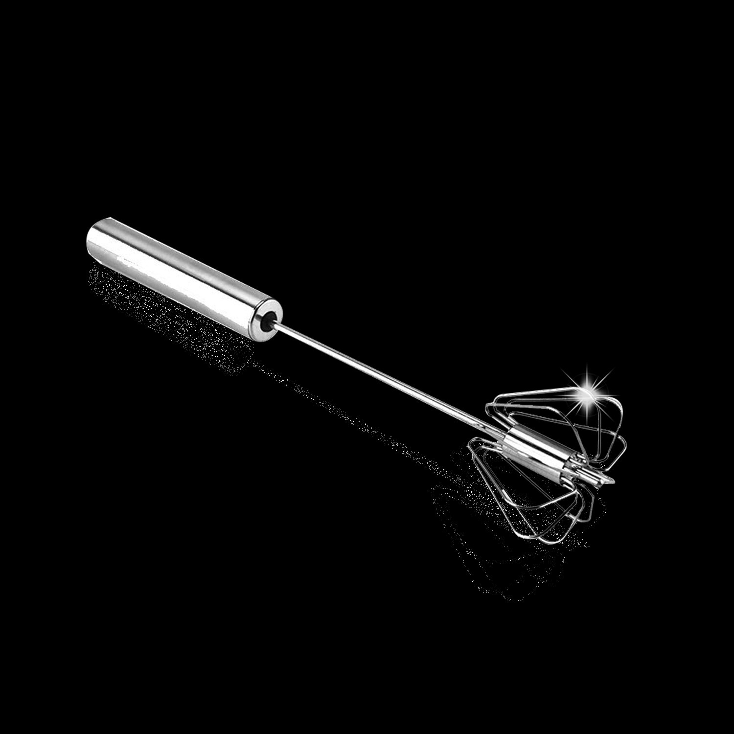 SemiAuto Eggs Whisk Stainless Steel Egg Beater Mixer whisk Blender
